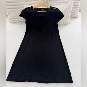 Talbots Classic Black Mini Dress